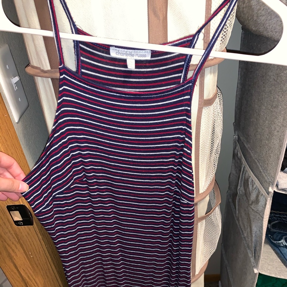 Charlotte Russe Striped Body Con Dress